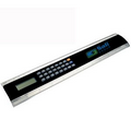 12" Easy Read Ruler Calculator-BLACK